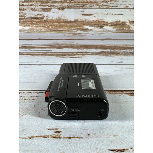 Sony Handheld Microcassette Voice Recorder M-427 Parts Or Repair - Picture 4 of 5
